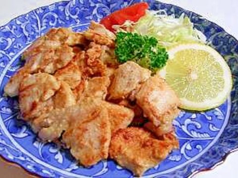 柔らかいヨン！鶏ムネ肉の柚子胡椒焼き